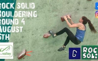 Rock Solid Bouldering Comp - Sat August 6th