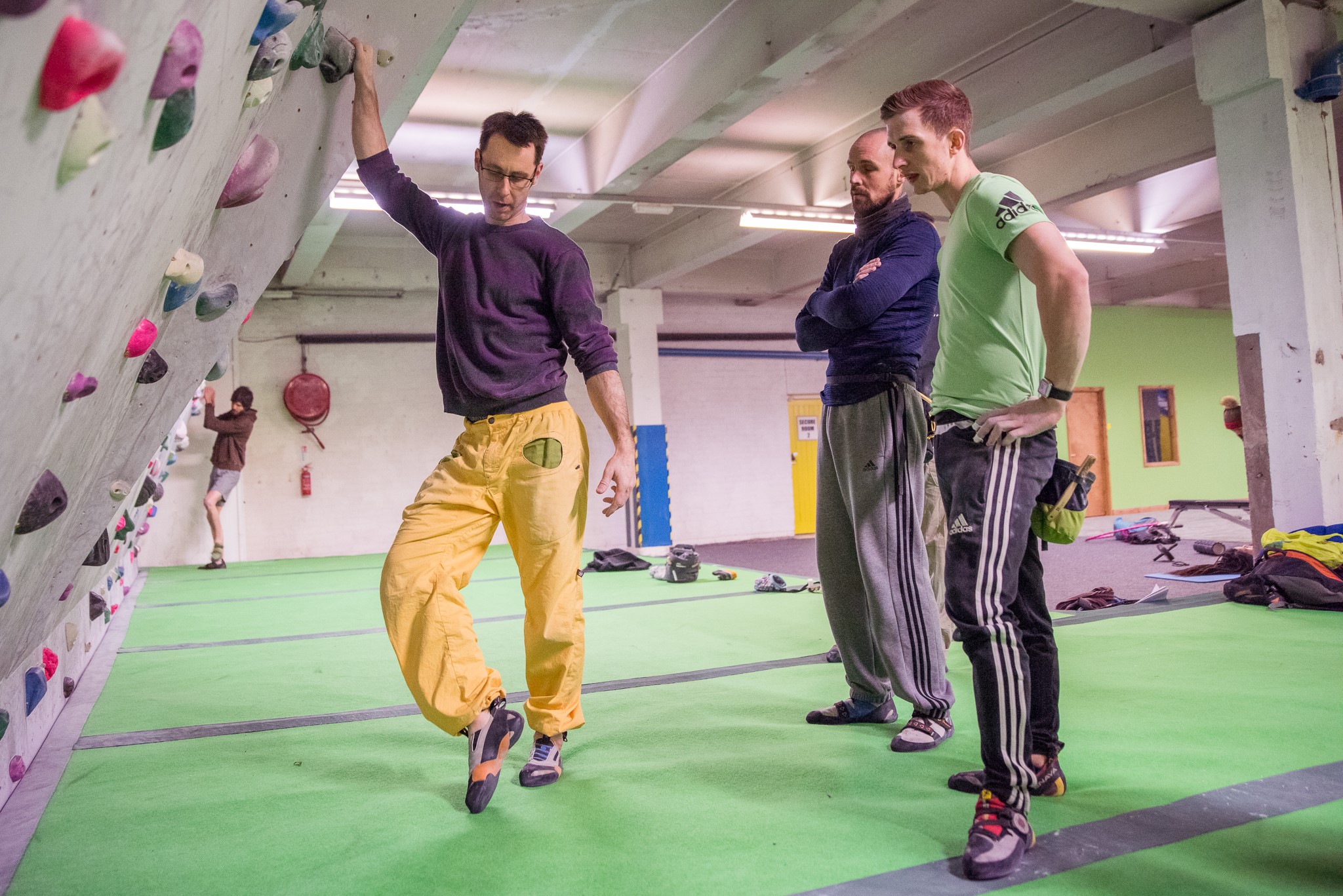 The coaching weekend is a unique opportunity to get expert advice.